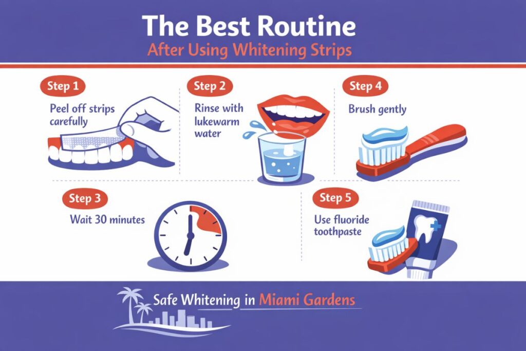 Best Routine After Using Whitening Strips
