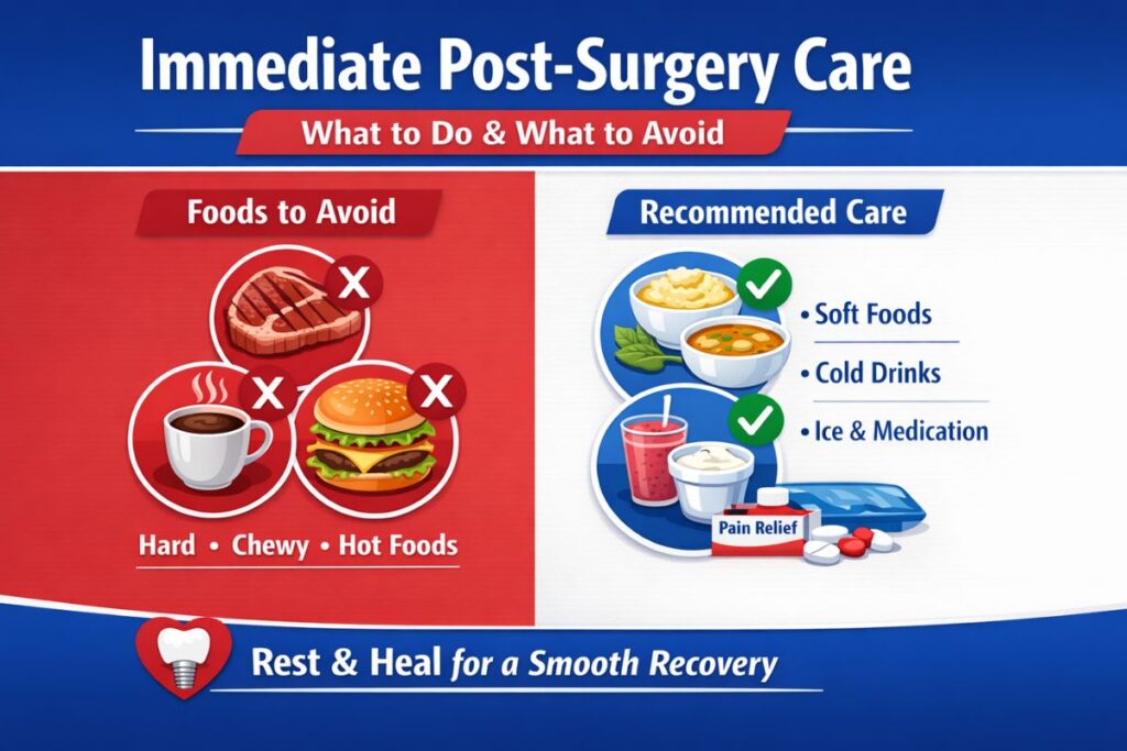 Immediate Post-Surgery Care: What to Do and What to Avoid